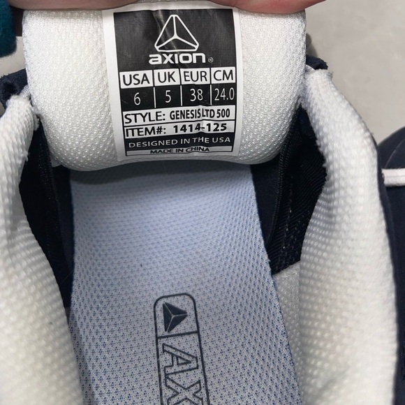 EUC Axion Genesis LTD 500 Skate Shoe Navy - Picture 10 of 13